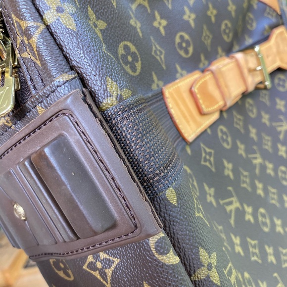 Authentic Louis Vuitton Satellite soft side suitcase classic monogram canvas - Picture 4 of 17